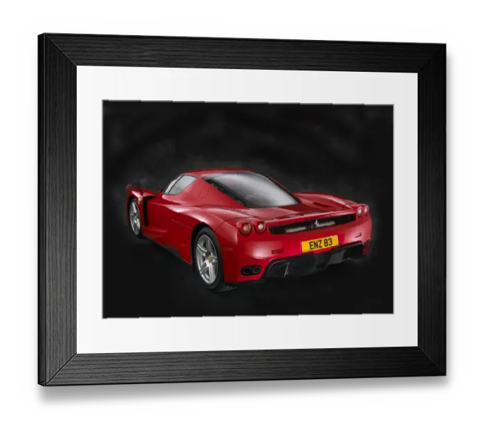 Framed Print : 2004 Ferrari Enzo Framed Print : 2004 Ferrari Enzo