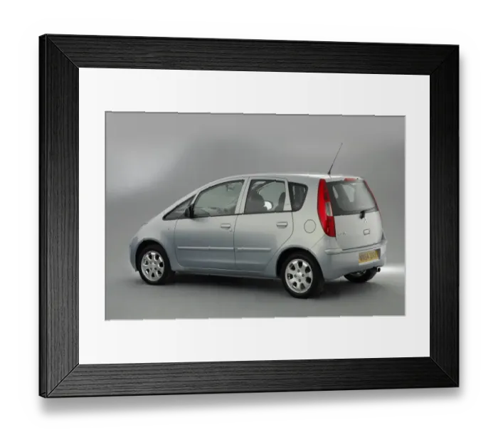 Framed Print : 2004 Mitsubishi Colt Framed Print : 2004 Mitsubishi Colt