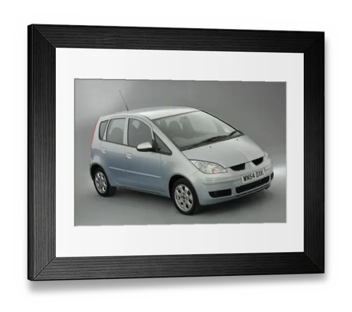 Framed Print : 2004 Mitsubishi Colt Framed Print : 2004 Mitsubishi Colt