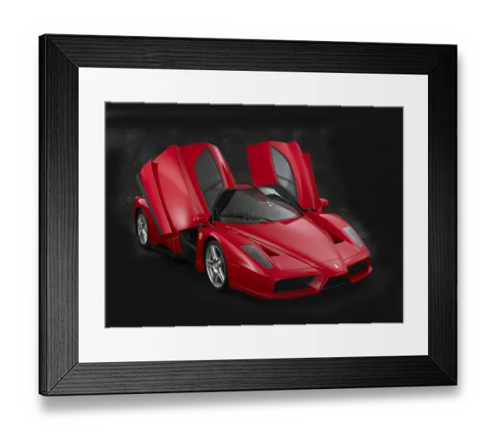 Framed Print : 2004 Ferrari Enzo Framed Print : 2004 Ferrari Enzo