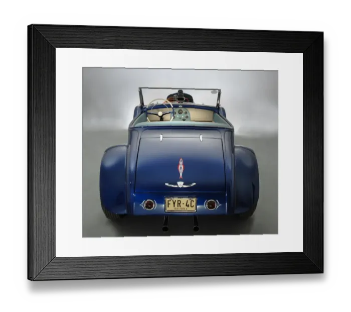 Framed Print : Coffee Grinder 1930 Ford A Custom Car