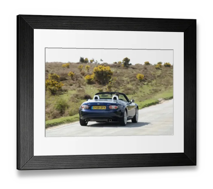 Framed Print : 2008 Mazda MX5
