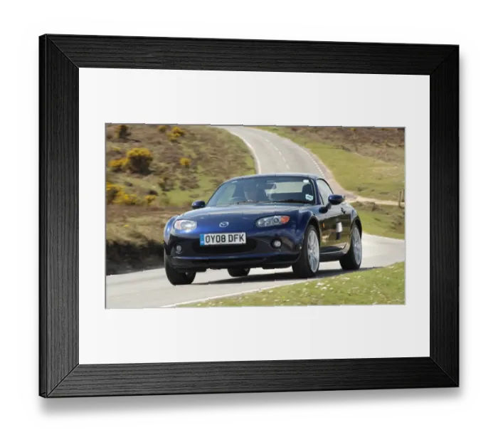Framed Print : 2008 Mazda MX5 Framed Print : 2008 Mazda MX5