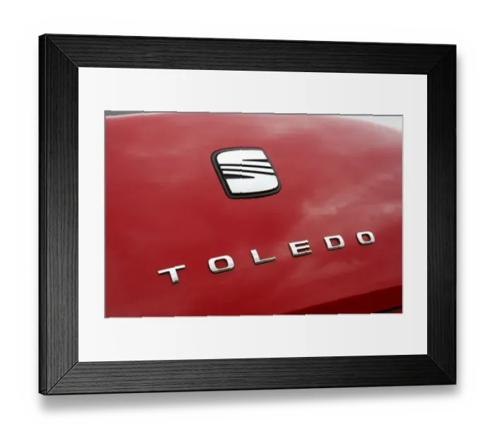 Framed Print : 2006 SEAT Toledo