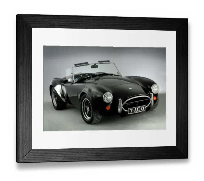Framed Print : 1991 AC Cobra