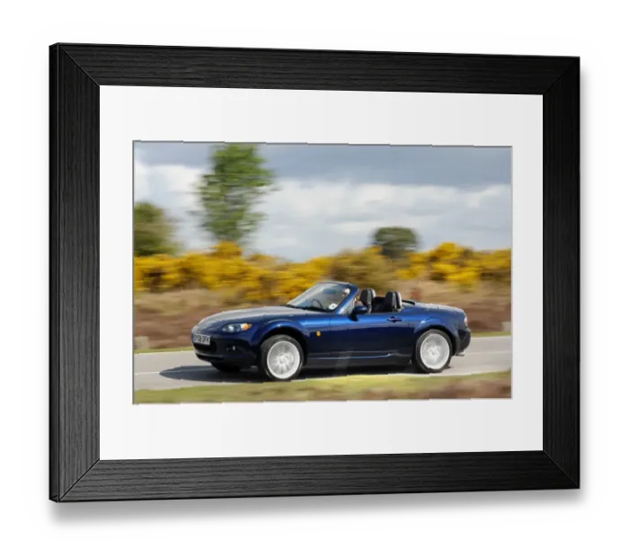 Framed Print : 2008 Mazda MX5
