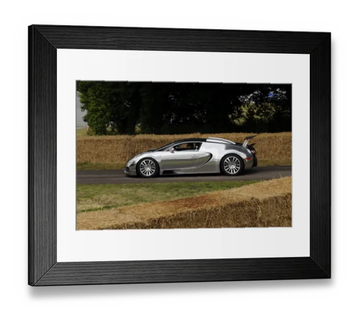 Framed Print : 2009 Bugatti Veyron