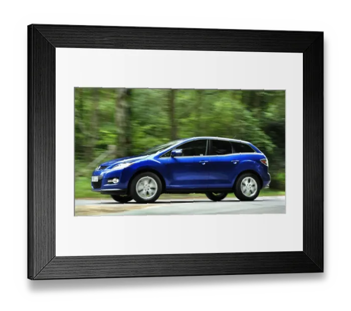 Framed Print : 2008 Mazda CX7
