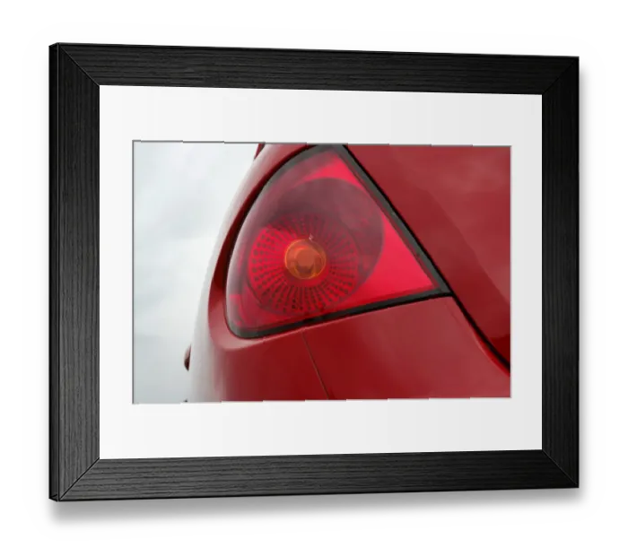 Framed Print : 2006 SEAT Toledo rear light