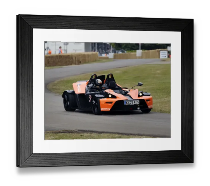 Framed Print : 2009 KTM X-Bow