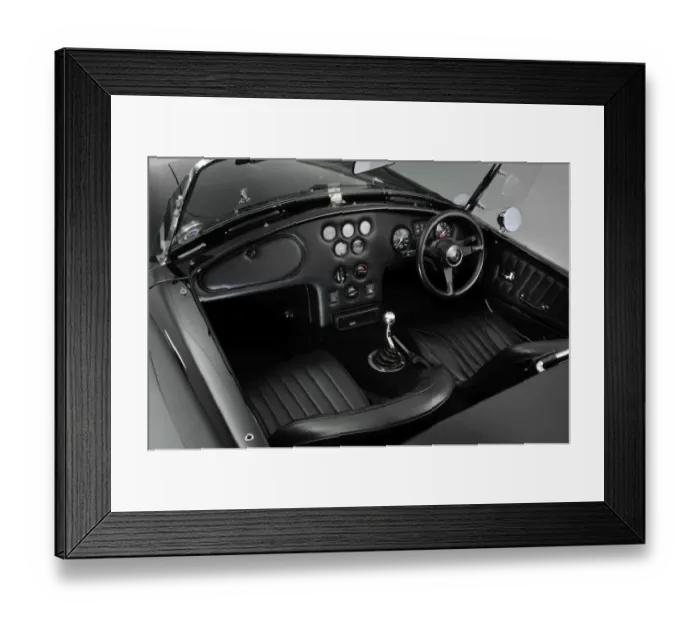 Framed Print : 1991 AC Cobra