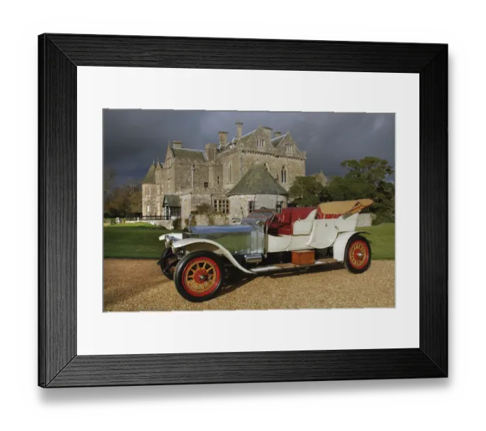 Framed Print : 1909 Rolls Royce Silver Ghost