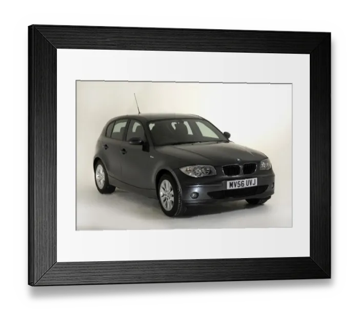 Framed Print : 2006 BMW 116i