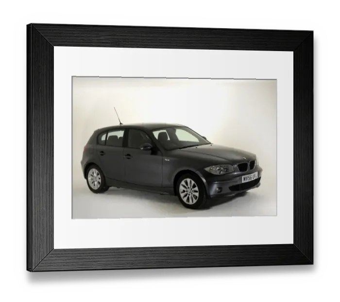 Framed Print : 2006 BMW 116i