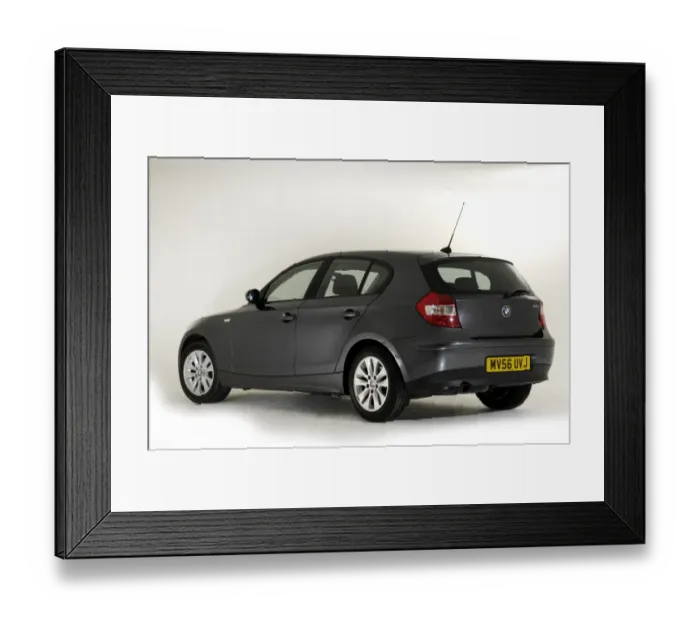 Framed Print : 2006 BMW 116i Framed Print : 2006 BMW 116i