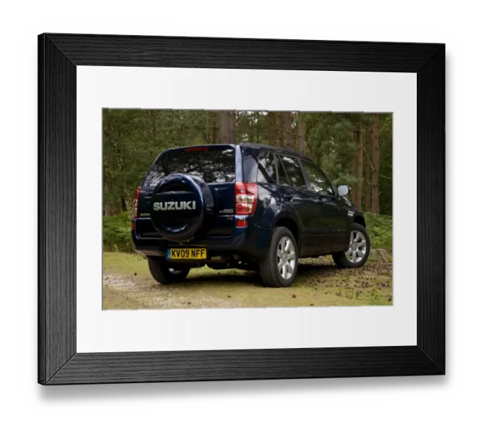 Framed Print : 2009 Suzuki Grand Framed Print : 2009 Suzuki Grand