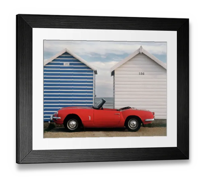 Framed Print : 1969 Triumph Spitfire