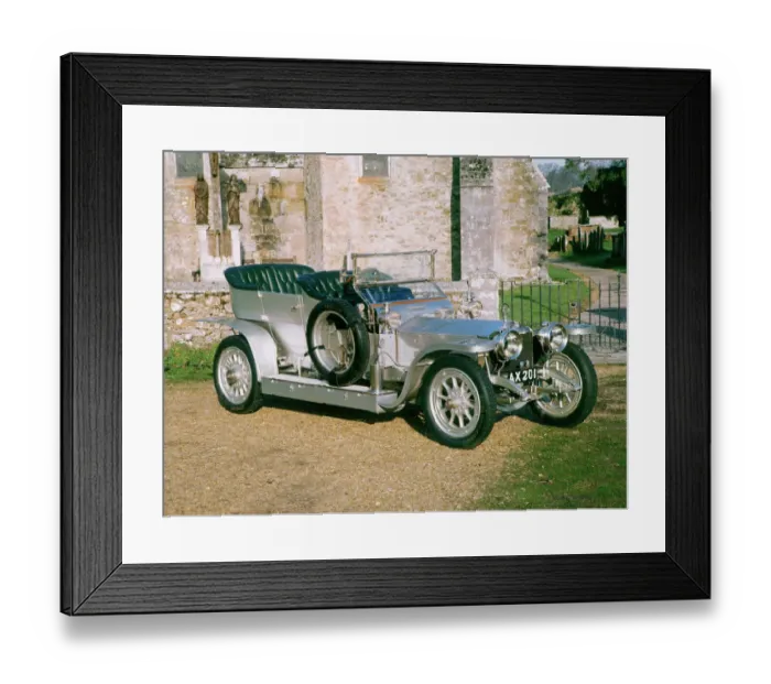 Framed Print : 1907 Rolls Royce Silver Ghost