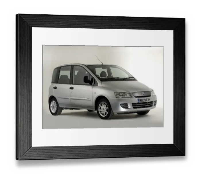 Framed Print : 2009 Fiat Multipla