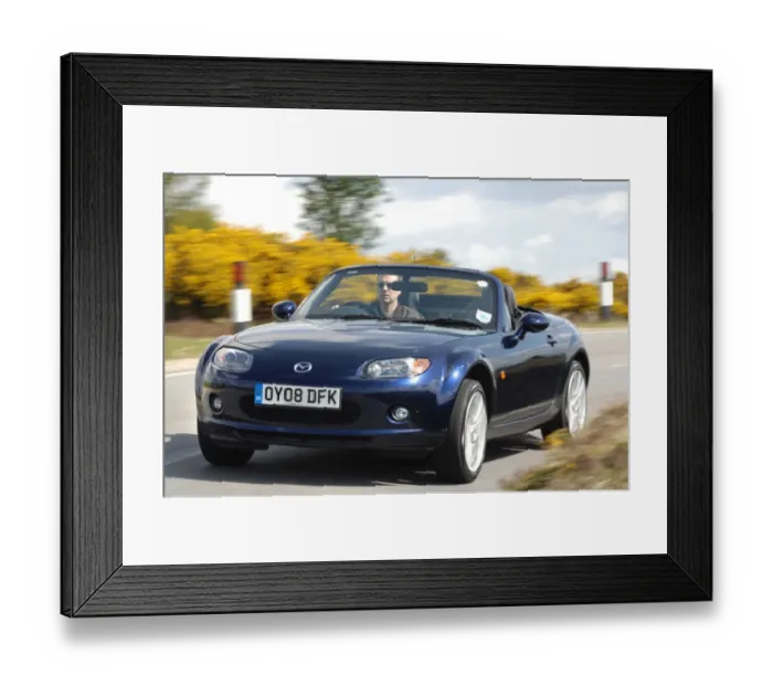 Framed Print : 2008 Mazda MX5 Framed Print : 2008 Mazda MX5