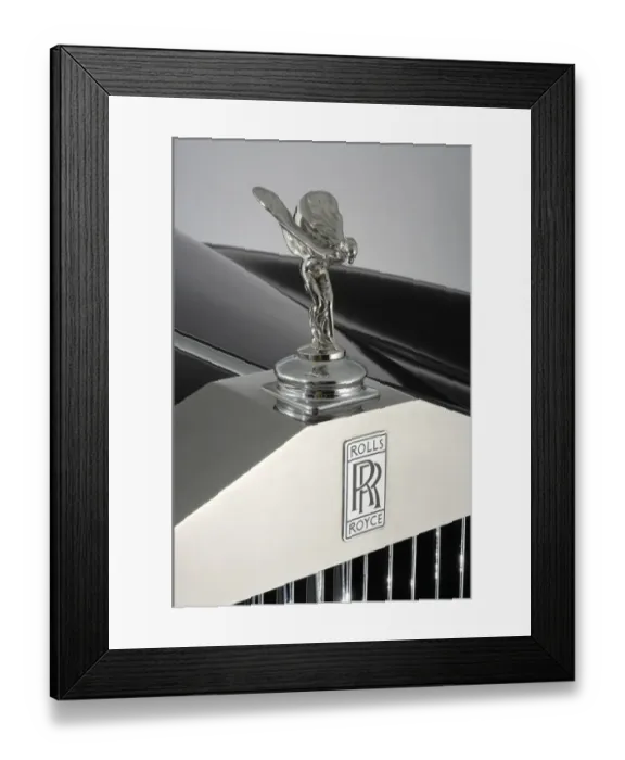 Framed Print : 1958 Rolls Royce Silver Cloud 1 mascot