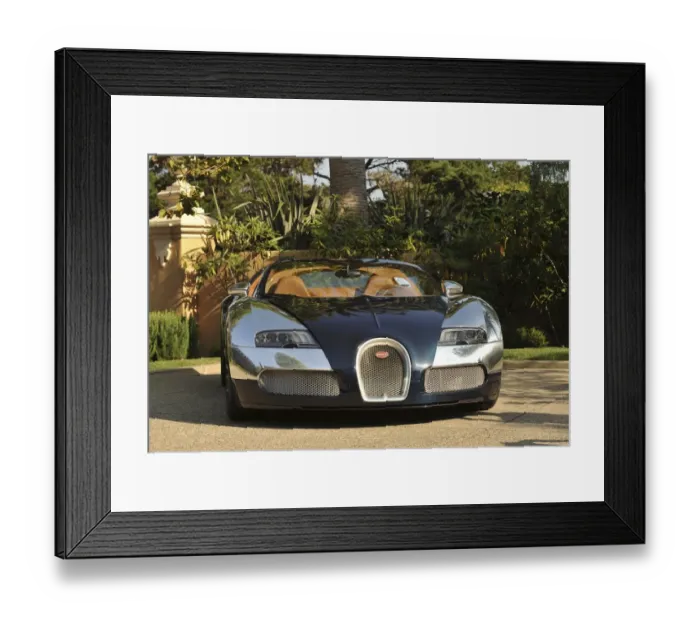 Framed Print : 2009 Bugatti Veyron Framed Print : 2009 Bugatti Veyron