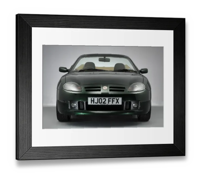 Framed Print : 2002 MG TF 160 VVC