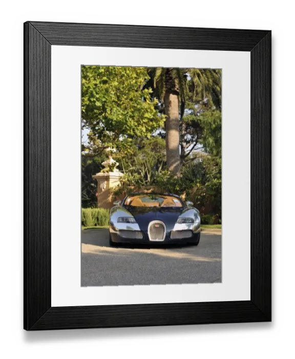 Framed Print : 2009 Bugatti Veyron Framed Print : 2009 Bugatti Veyron