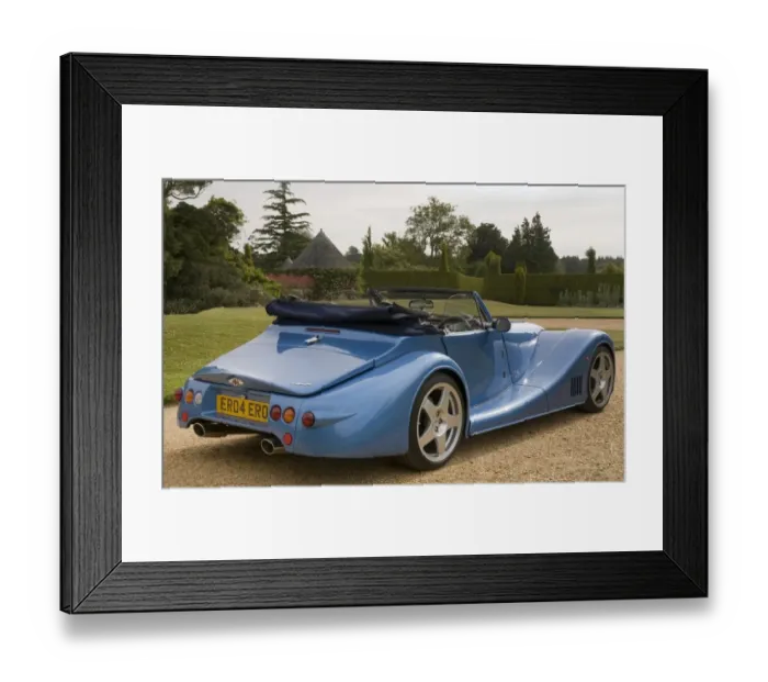 Framed Print : 2004 Morgan Aero 8