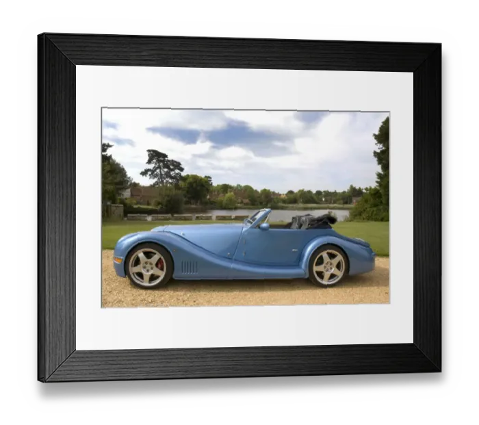 Framed Print : 2004 Morgan Aero 8