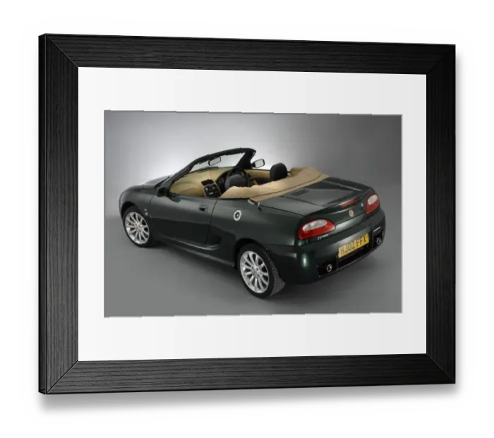Framed Print : 2002 MG TF 160 VVC Framed Print : 2002 MG TF 160 VVC