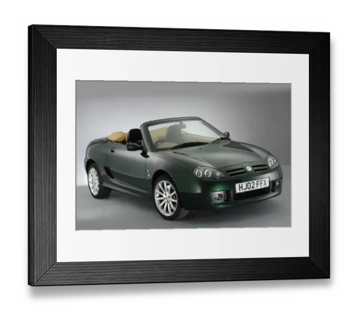 Framed Print : 2002 MG TF 160 VVC