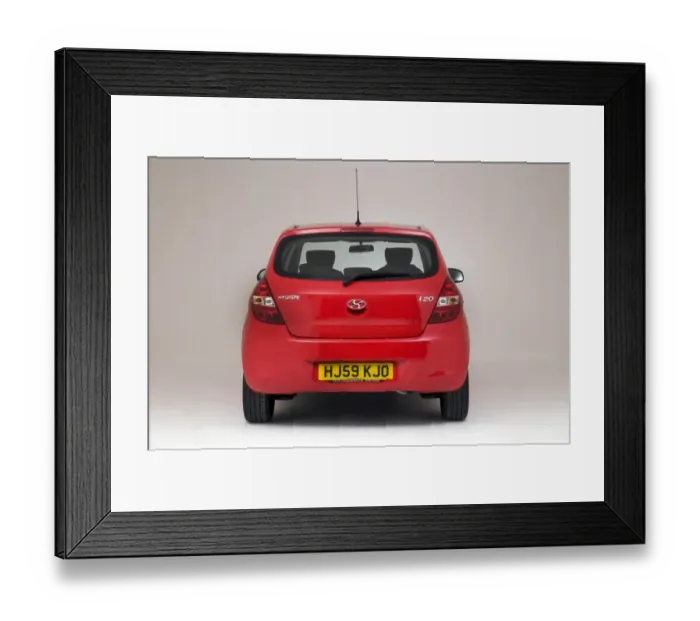 Framed Print : 2009 Hyundai i20 Framed Print : 2009 Hyundai i20