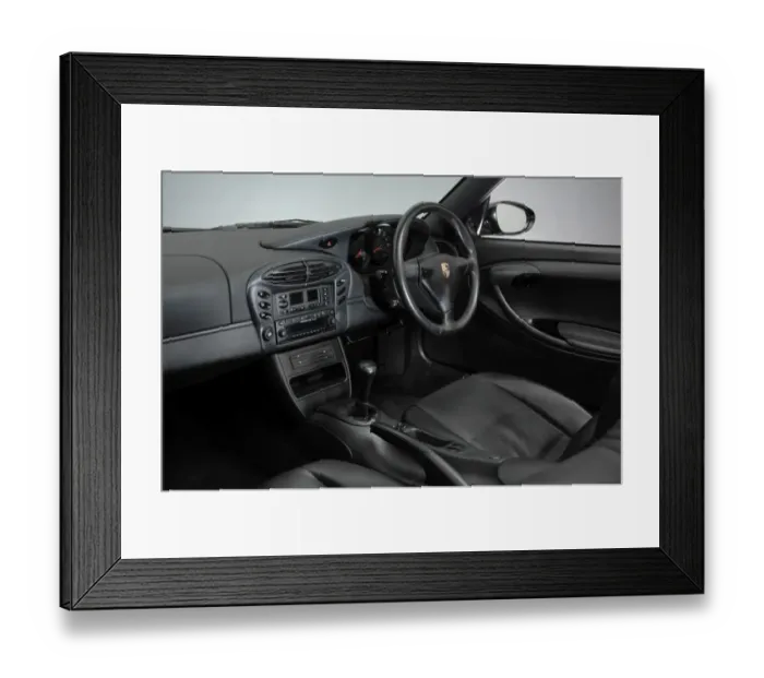 Framed Print : 2002 MG TF 160 VVC dashboard Framed Print : 2002 MG TF 160 VVC dashboard