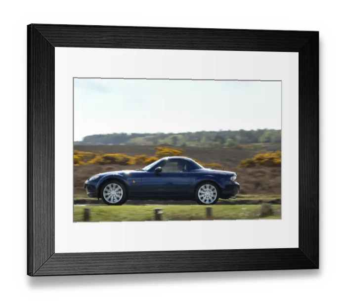 Framed Print : 2008 Mazda MX5 Framed Print : 2008 Mazda MX5