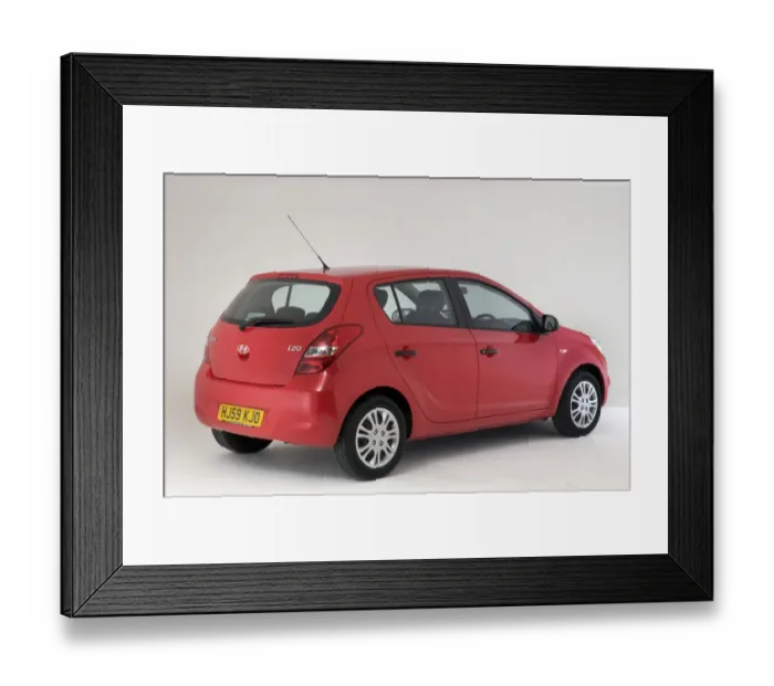Framed Print : 2009 Hyundai i20 Framed Print : 2009 Hyundai i20