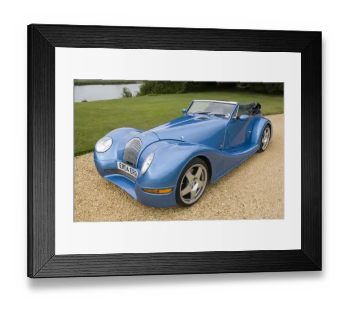Framed Print : 2004 Morgan Aero 8