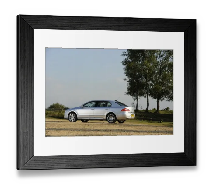 Framed Print : 2008 Skoda Superb Framed Print : 2008 Skoda Superb