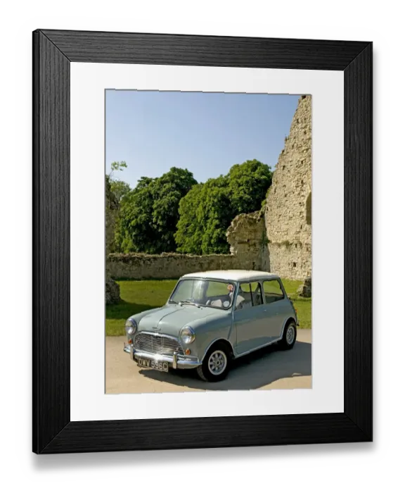 Framed Print : 1965 Austin Mini
