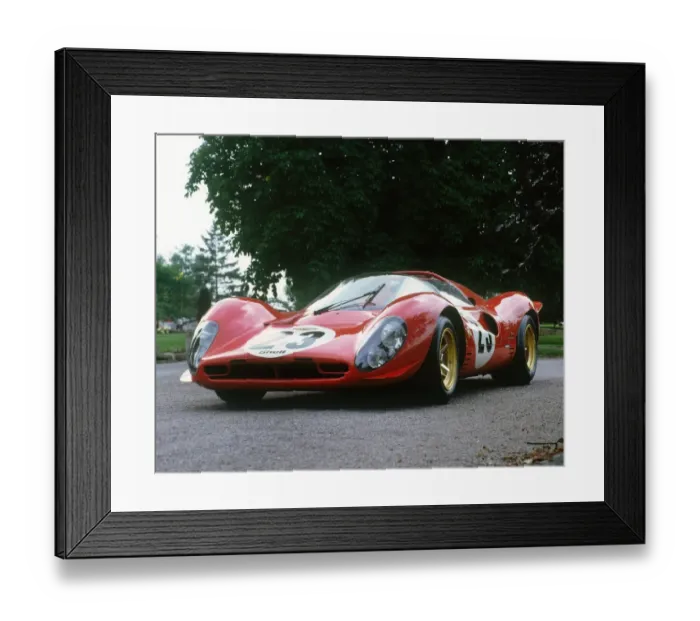 Framed Print : 1967 Ferrari 330 Framed Print : 1967 Ferrari 330