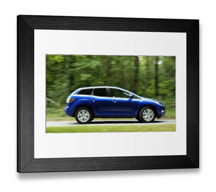 Framed Print : 2008 Mazda CX7