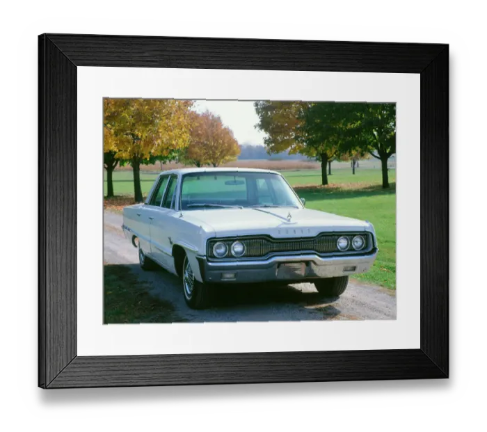 Framed Print : 1966 Dodge Monaco