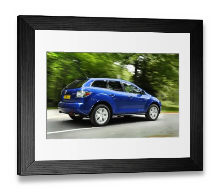 Framed Print : 2008 Mazda CX7