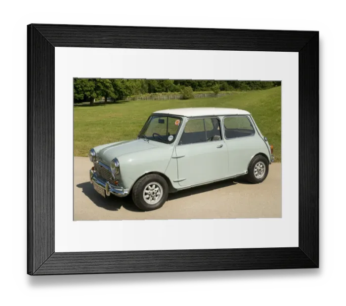 Framed Print : 1965 Austin Mini Framed Print : 1965 Austin Mini