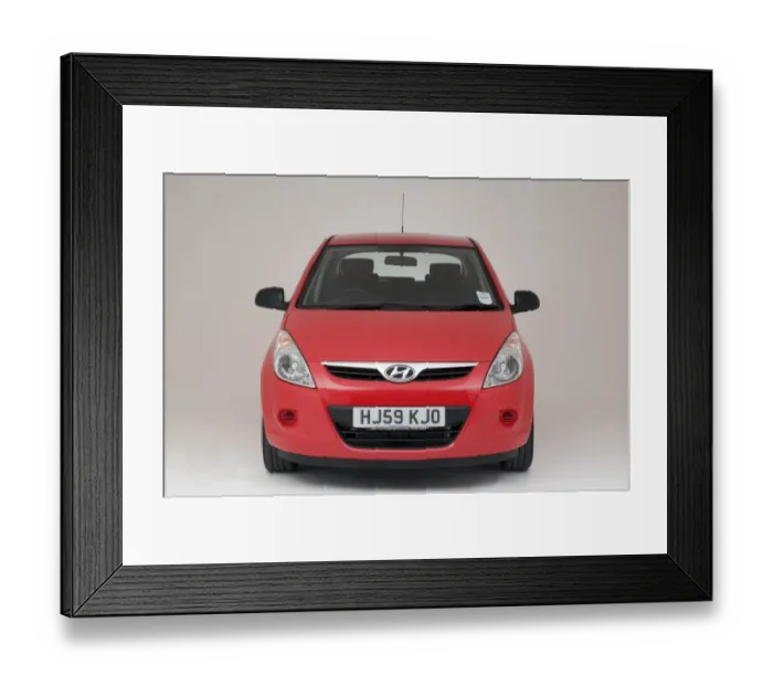 Framed Print : 2009 Hyundai i20 Framed Print : 2009 Hyundai i20