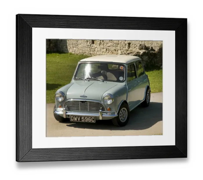 Framed Print : 1965 Austin Mini Framed Print : 1965 Austin Mini