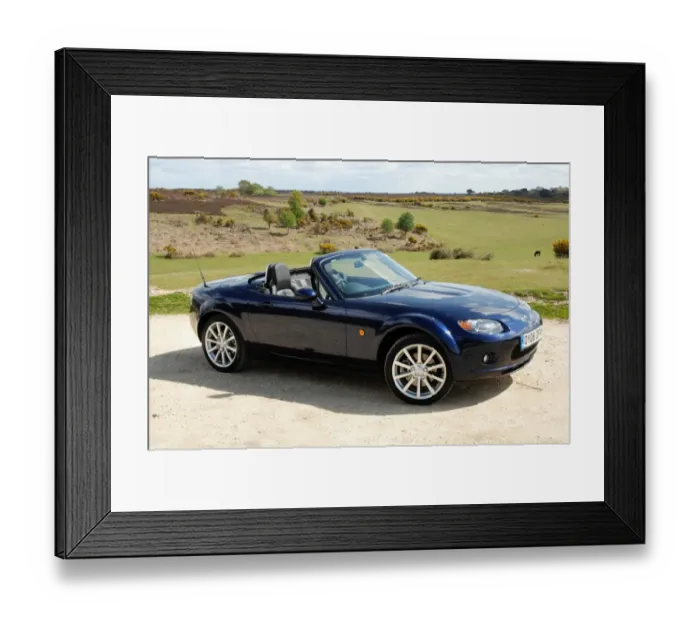 Framed Print : 2008 Mazda MX5 Framed Print : 2008 Mazda MX5