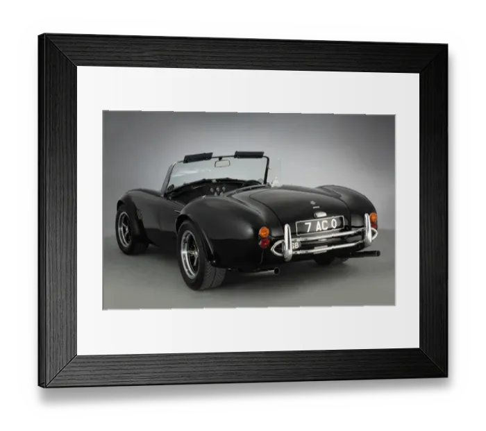 Framed Print : 1991 AC Cobra