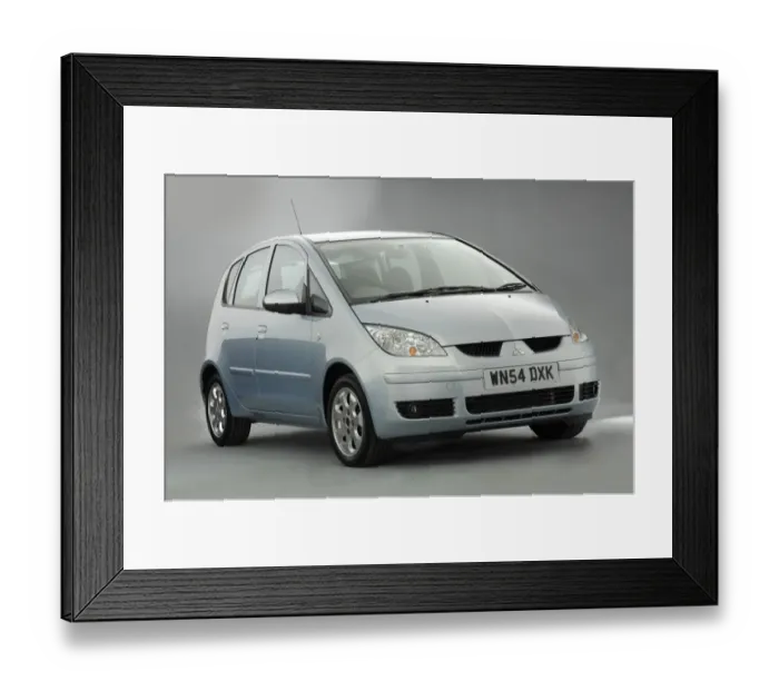 Framed Print : 2004 Mitsubishi Colt