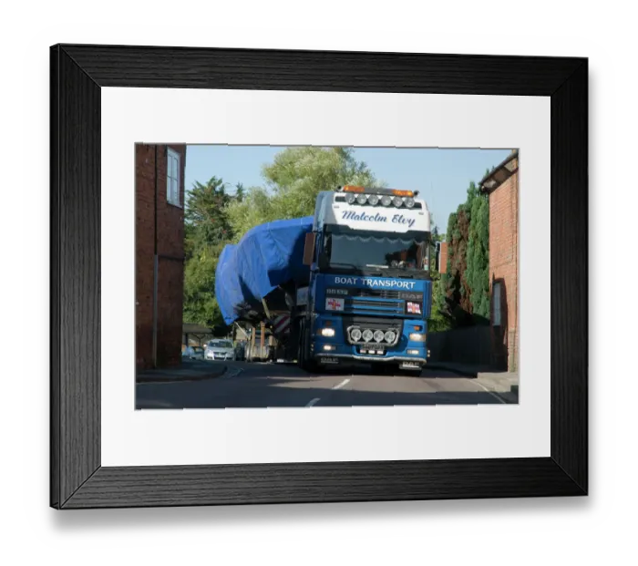 Framed Print : DAF 95 XF wide